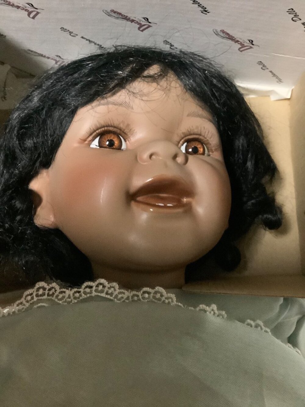 Gorgeous Duck House Heirloom Porcelain Doll – "Abriana" (Model A-555)